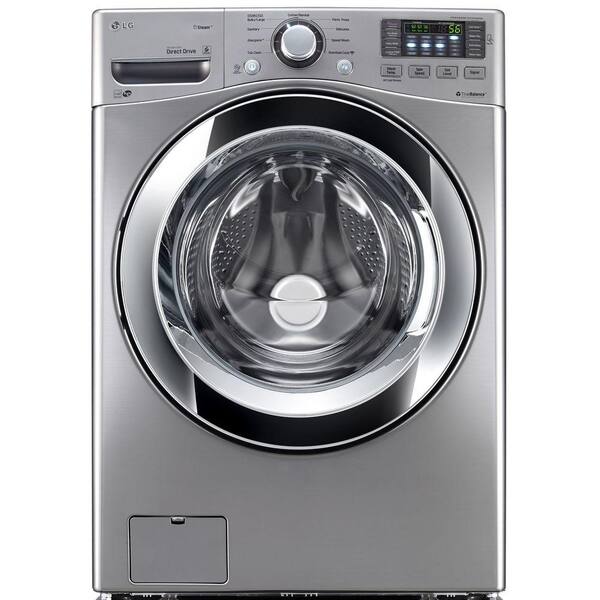 LG 4.3 cu. ft. High-Efficiency Front Load Washer in Graphite Steel, ENERGY STAR