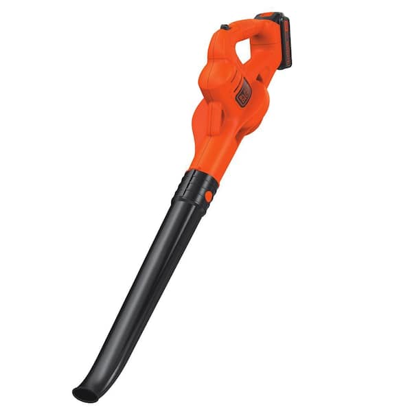 BLACK+DECKER 20V MAX 130 MPH 100 CFM Cordless Battery Powered Handheld Leaf Blower Kit with (1) 1.5Ah Battery & Charger