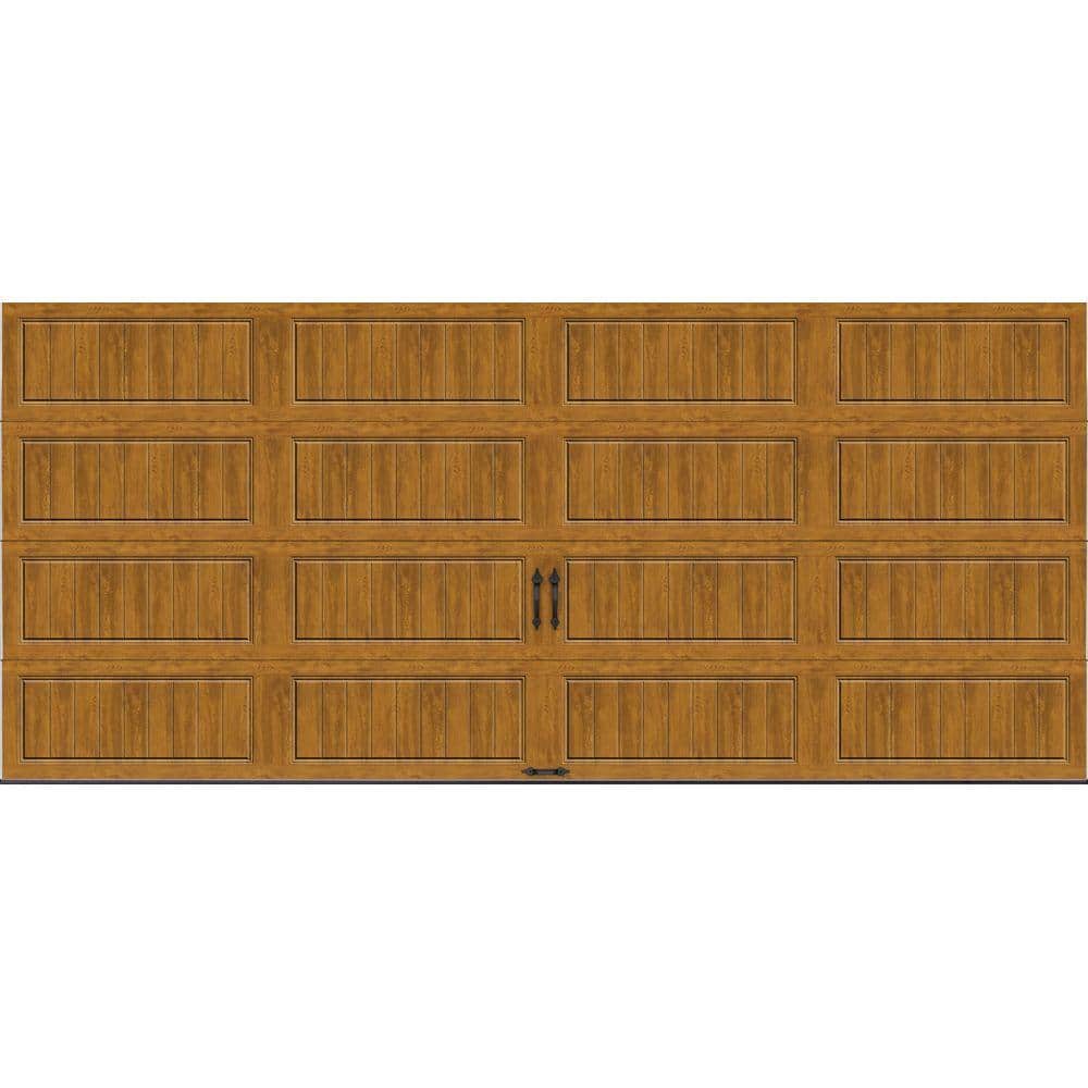 Clopay Gallery Collection 16 ft. x 7 ft. 6.5 RValue Insulated Solid