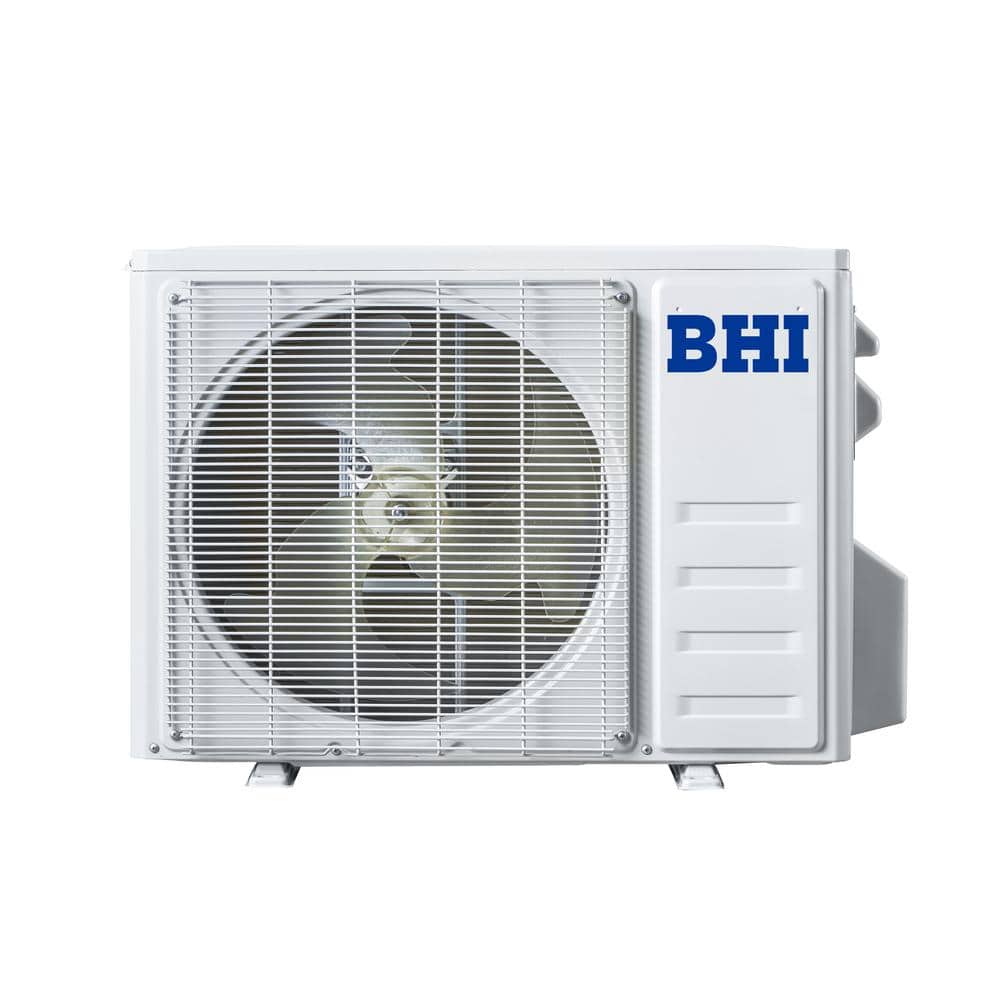 White 12000 BTU Energy Star Ductless Mini Split Air Conditioner with Heat Pump