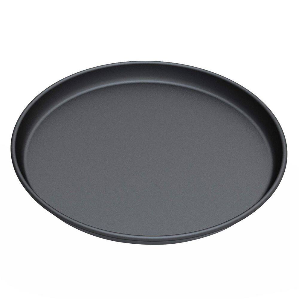 Anqtovp 12 Piece Black Metal Non Stick Microwave Crisper Pan With 