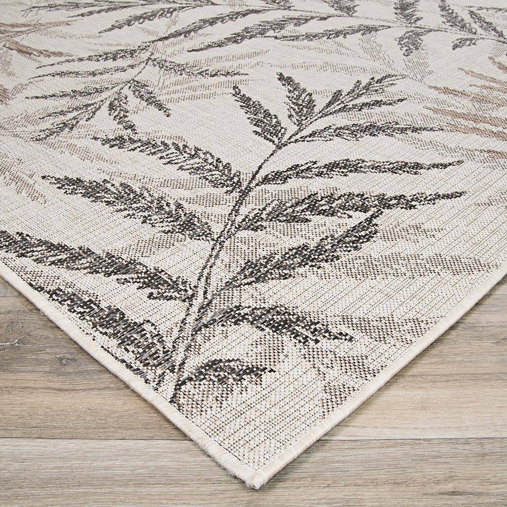 Charm Collection Flat Woven Synthetic Indoor/Outdoor Rug