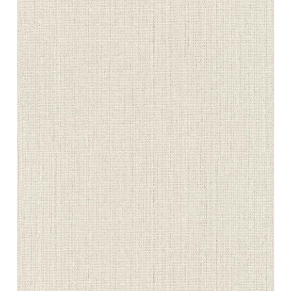 Hoshi White Woven Wallpaper Sample