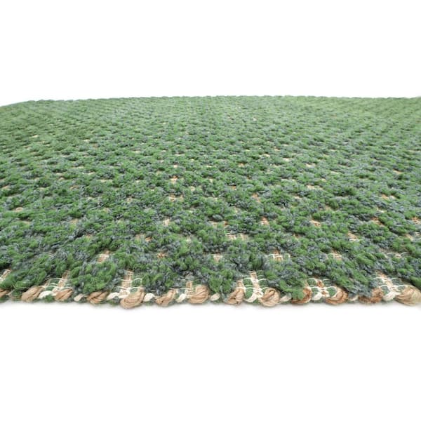 NuStory Newell Turner Fieldstone Moss 5' x 8' Area Rug - Green