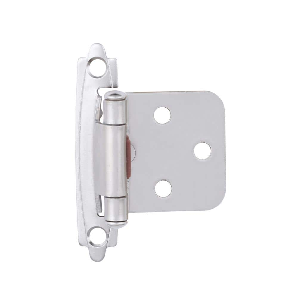 RELIABILT 10-Pack 200-Degree Opening Satin Nickel Self-closing Inset Cabinet  Hinge at