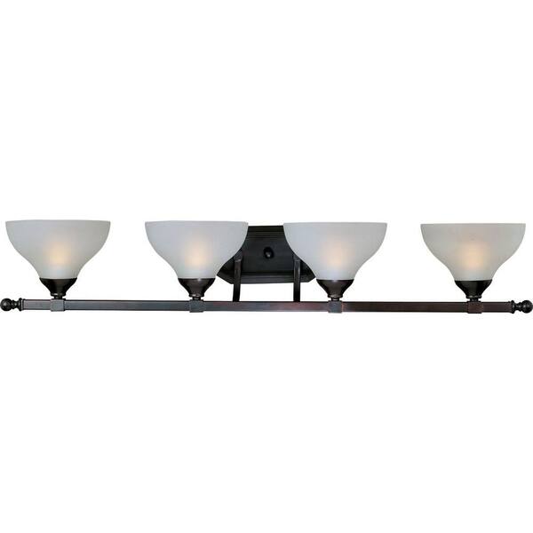 Maxim Lighting Contour 4-Light Oil-Rubbed Bronze Bath Vanity Light