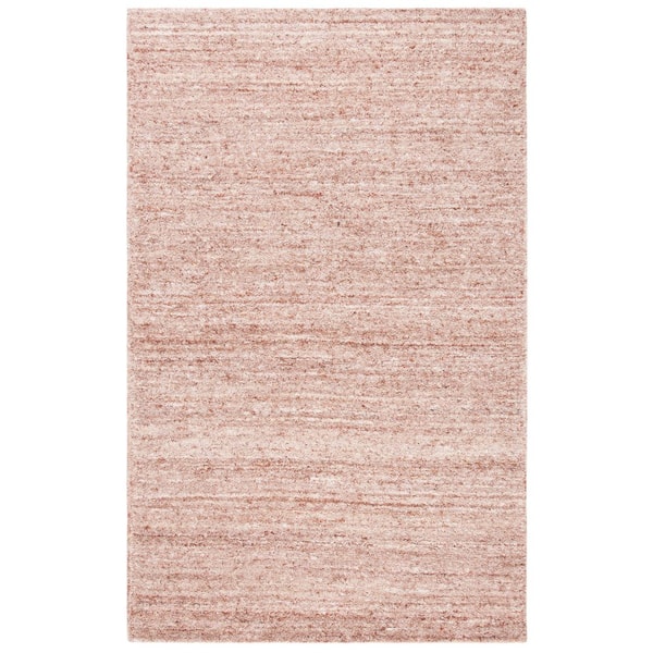 SAFAVIEH Himalaya Pink 5 ft. x 8 ft. Solid Color Area Rug