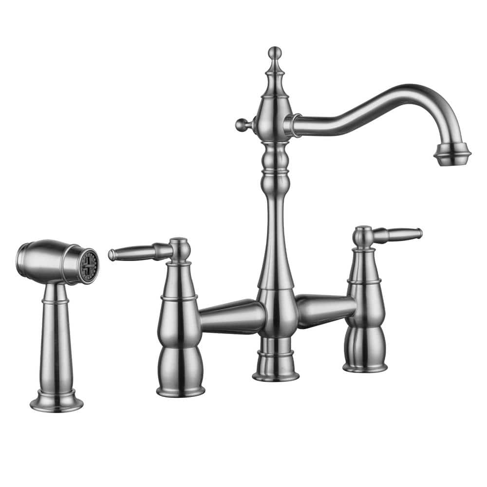 Bellver good 1-Handle Kitchen Faucet with Metal Spray 1, 2, 3, or 4 Hole