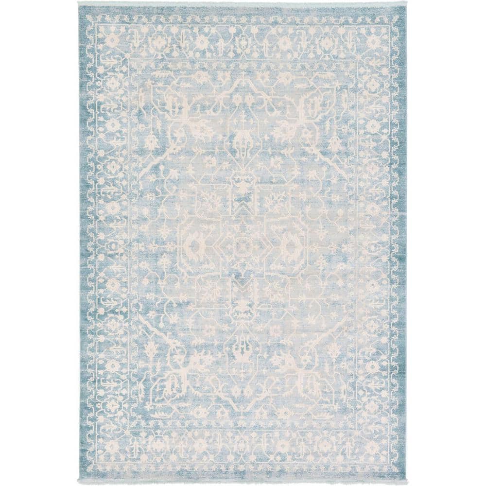 New Classical Olympia Blue 8' 0 x 11' 4 Area Rug price history on PriceWatchPro