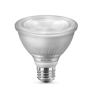 75-Watt Equivalent PAR30S Dimmable LED Flood Light Bulb with Warm Glow Dimming Effect Bright White (3000K)