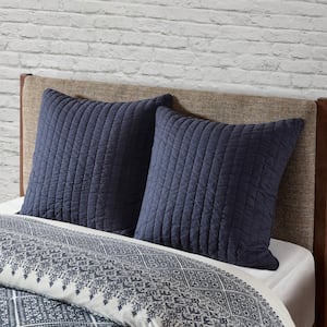 Navy euro pillows hotsell