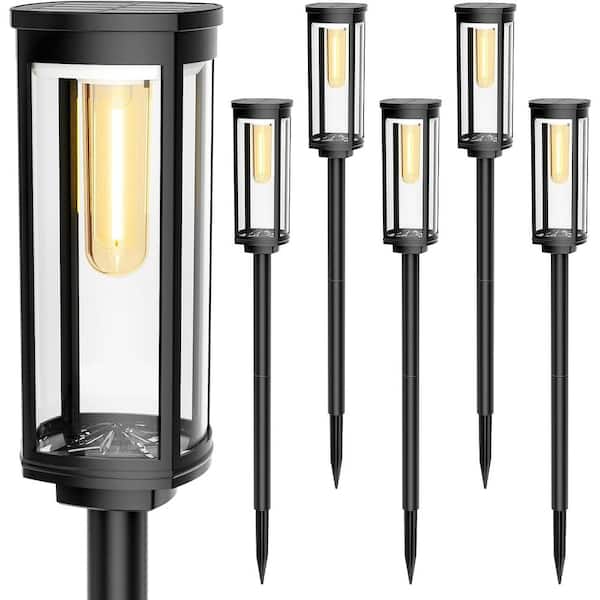 FAWEY TRED INC Outdoor Solar Pathway Lights (6 Pack)