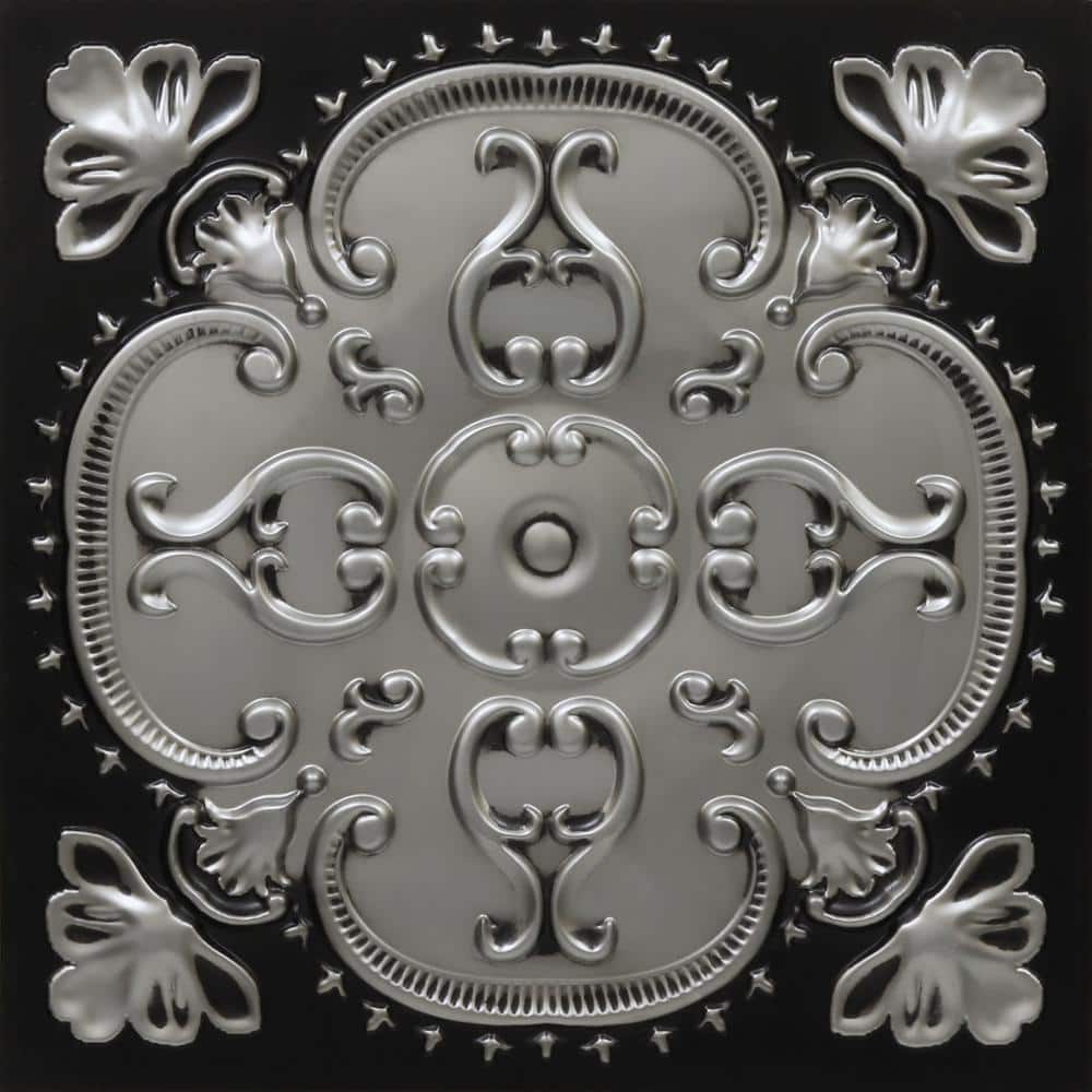 FROM PLAIN TO BEAUTIFUL IN HOURS Alhambra 2 ft. x 2 ft. Glue Up PVC