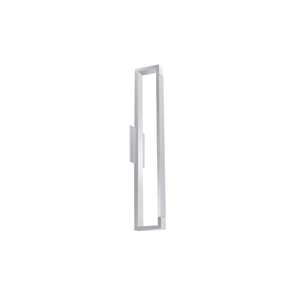 Brushed Nickel 24" Dimmable LED Wall Sconce