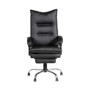 Tilist Black with Care Kit Faux Leather Executive Office Chairs