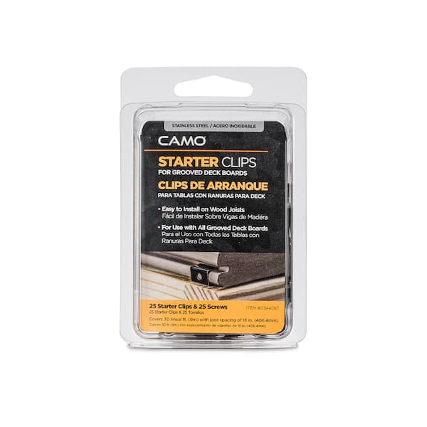 CAMO Starter Clips (25-Count)