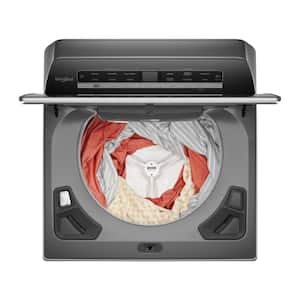 5.2 cu. ft. Smart Top Load Washer in Chrome Shadow