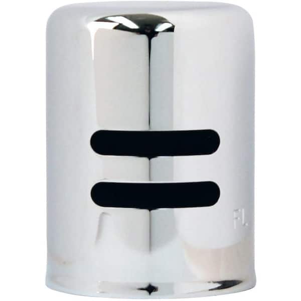 Westbrass 1-5/8 in. Standard Brass Air Gap Cap Only in Polished Chrome
