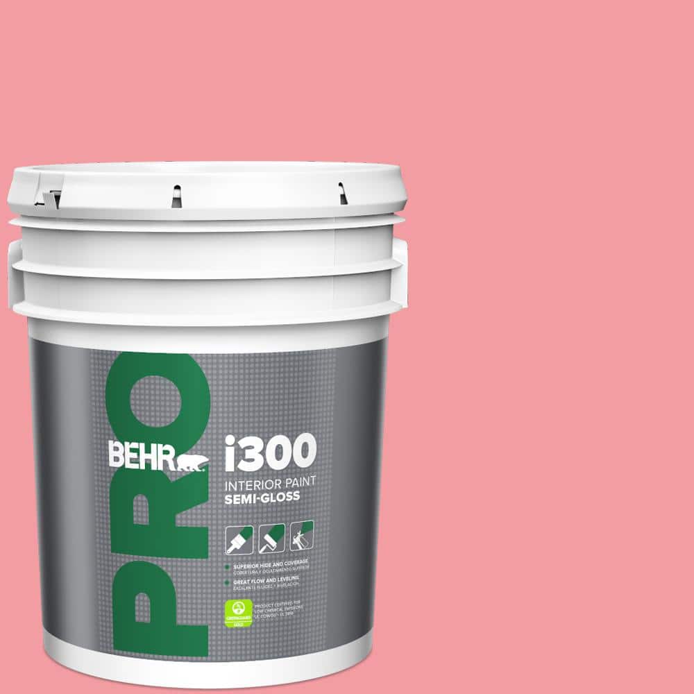 5 gal. #140B-4 Island Coral Semi-Gloss Interior Paint product image for price tracking