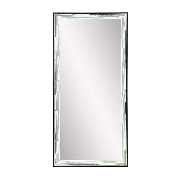 BrandtWorks 32 In. W X 66 In. H Rectangle Framed Green/White/Black ...