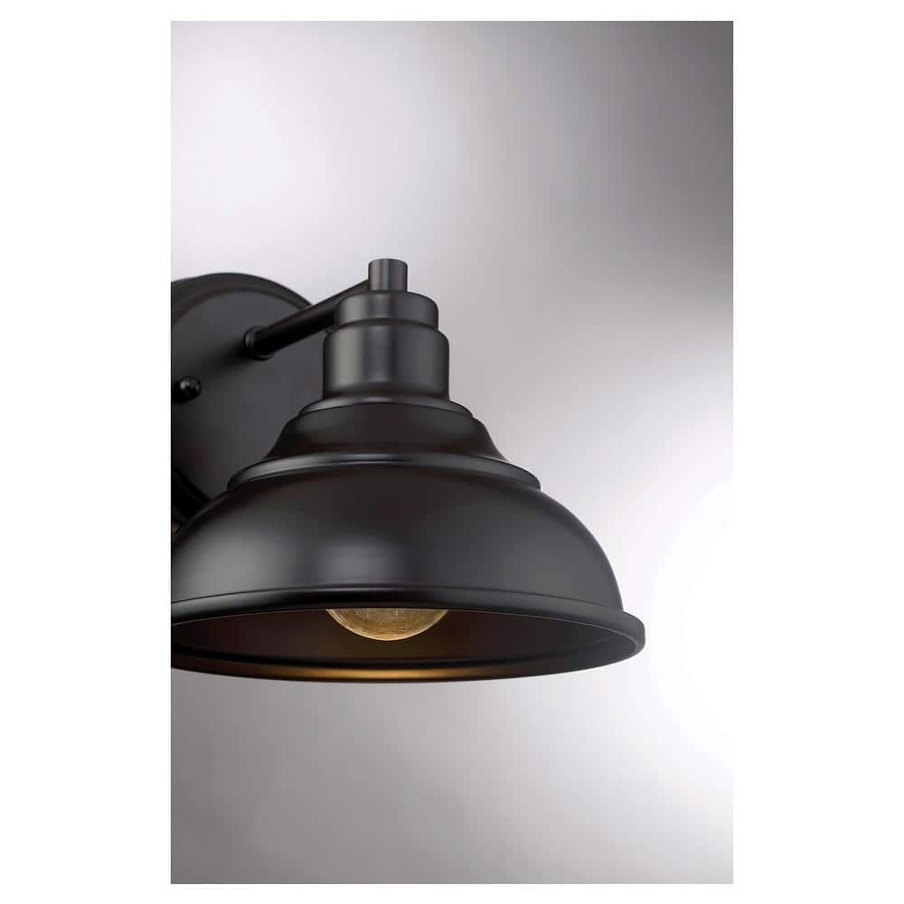 English Bronze Dimmable Outdoor Lantern Wall Sconce