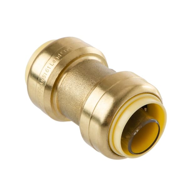3/4 in. Brass Push-Fit Coupling