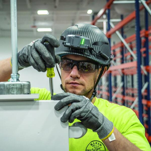 Klein Tools Safety Helmet, Premium KARBN Pattern, Non-Vented