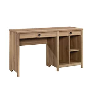 Dover Edge 53.150 in. Timber Oak Computer Desk with CPU Storage