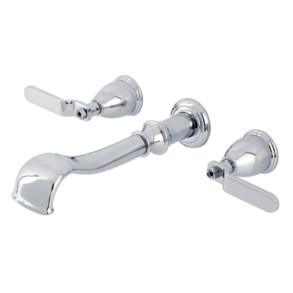 2-Handle Wall Mount Roman Tub Faucet in Polished Chrome (Valve Included) price history on PriceWatchPro