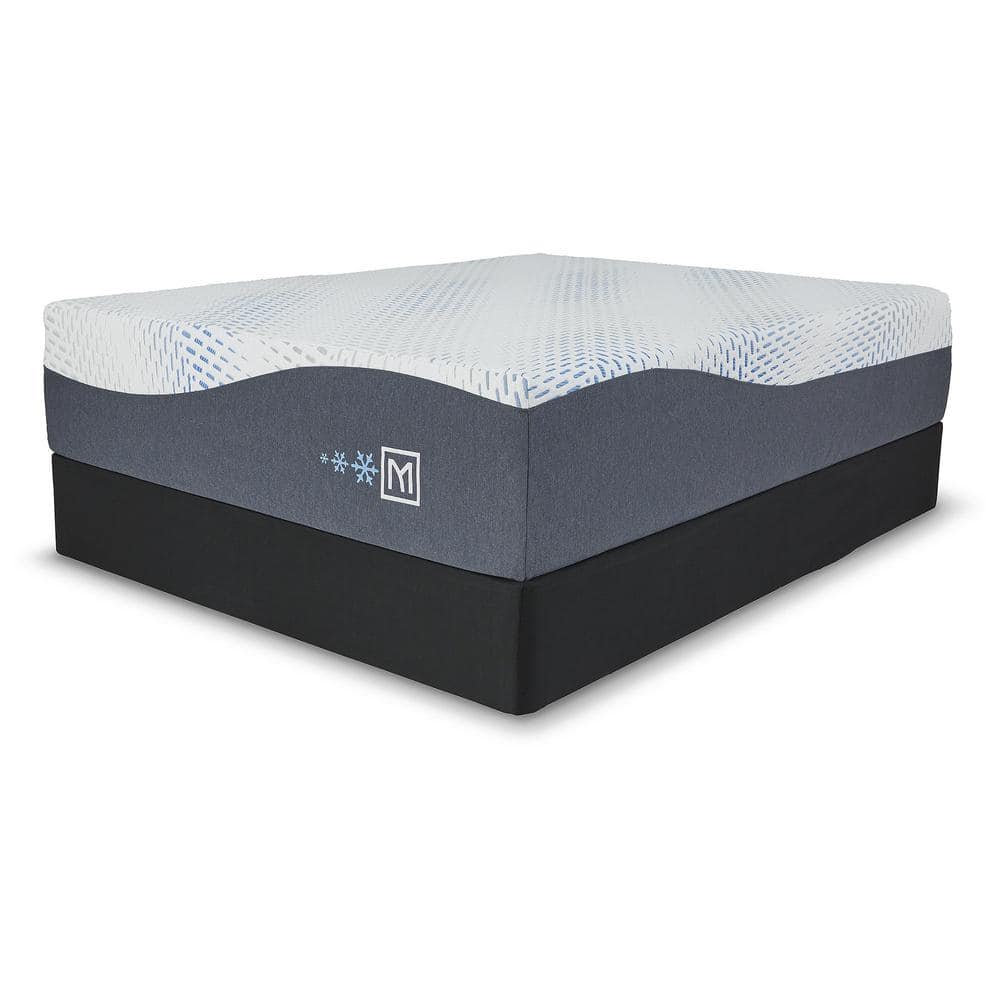 King White Gel Memory Foam Adjustable Bed Mattress
