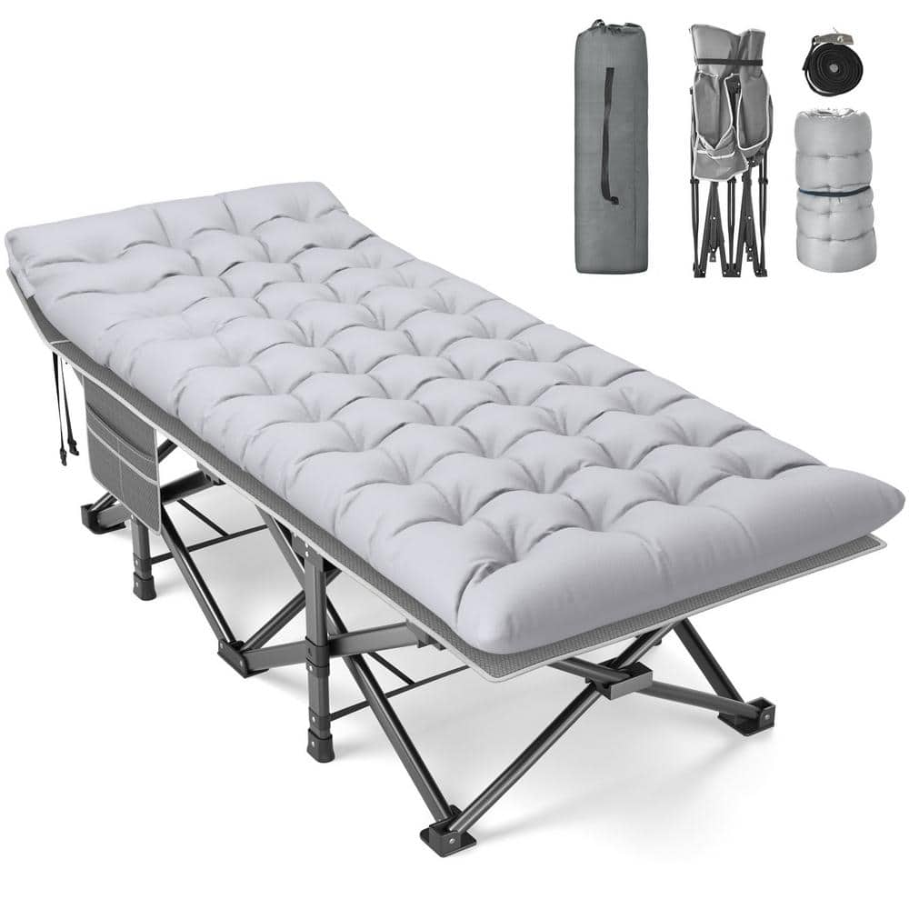 SEEUTEK Trigg 31 5 In Outdoor Folding Cots For Camp With Carry Bag   Seeutek Camping Cots Bz 1442 64 1000 