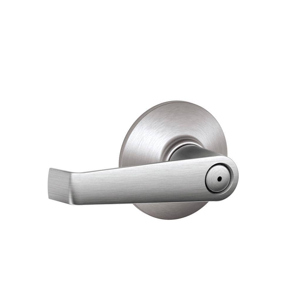 Schlage Elan Series Satin Chrome Commercial Bed and Bath Door Lever F40 ELA  626