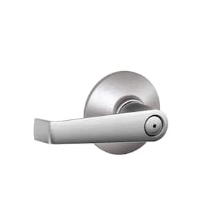 Elan Series Satin Chrome Commercial Bed and Bath Door Lever