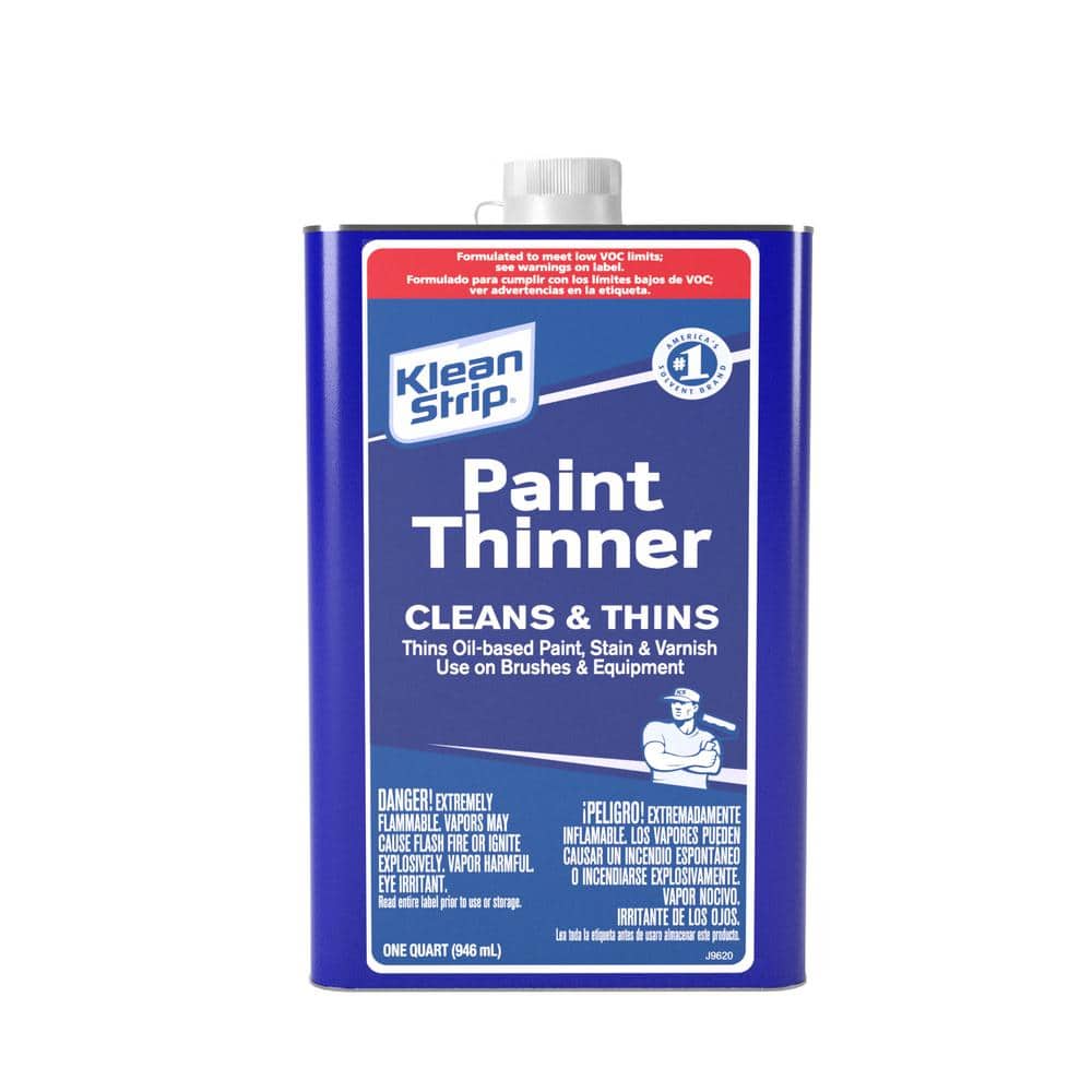 KleanStrip 1 qt. Paint Thinner South Coast Formula QKPT104SC The Home Depot