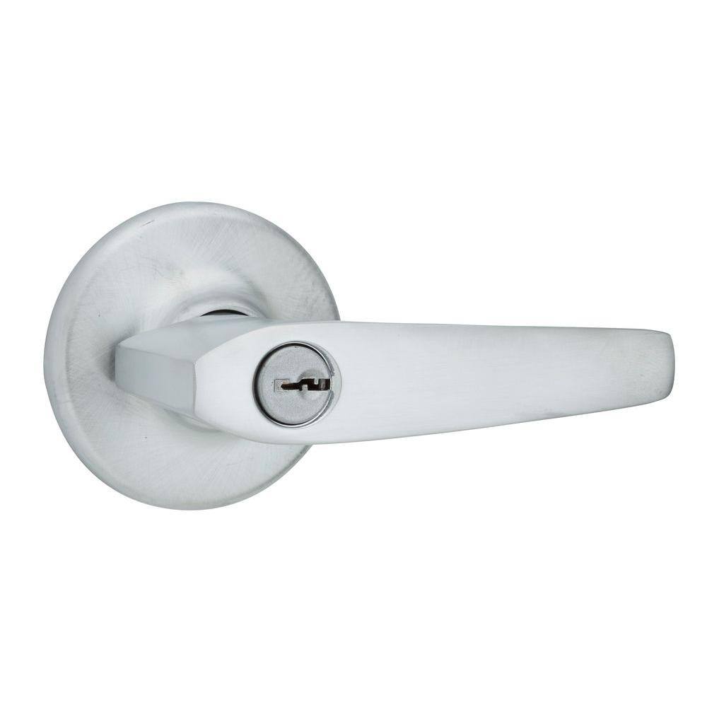 NeekoMaata Kwikset Delta Satin Chrome Exterior Entry Door Handle 94050-621