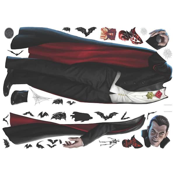 RoomMates Universal Monsters Dracula Giant Peel and Stick Wall Decals by RoomMates, RMK5211GM