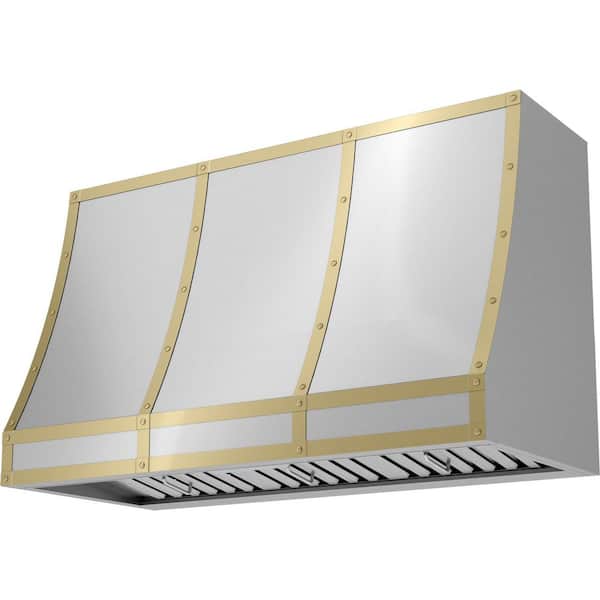 Zephyr Banding Kit for CHFT48ASX Range Hood in Satin Gold