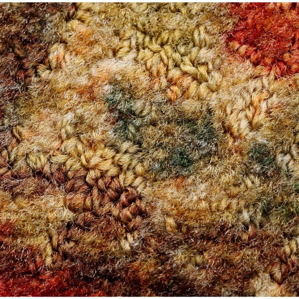 Eclectic Bohemian Medallion Multi-Color Synthetic Area Rug