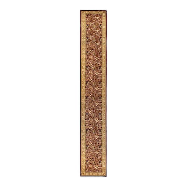Solo Rugs Mogul One-of-a-Kind Traditional Red 2 ft. 7 in. x 18 ft. 4 in. Oriental Area Rug