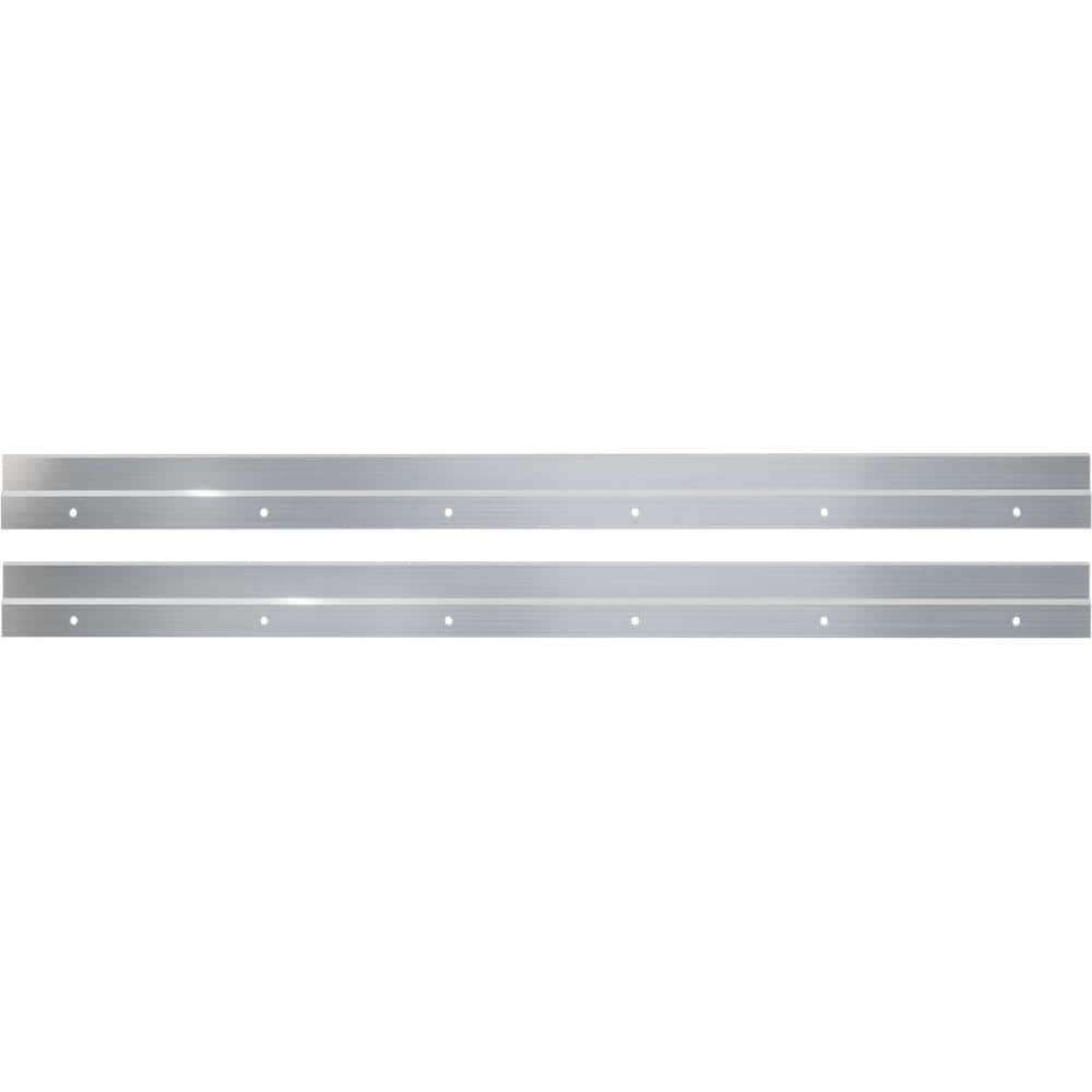 SteelTek French Cleat 17-1/2 in. W with 6 Screw Holes (Sold as 2-Piece Set), Aluminum