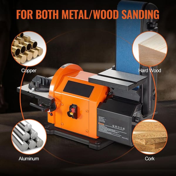 SKYSHALO Professional Belt Sander, 6 in. Disc Sander and 4 x SKYSHALO Professional Belt Sander, 6 in. Disc Sander and 4 x