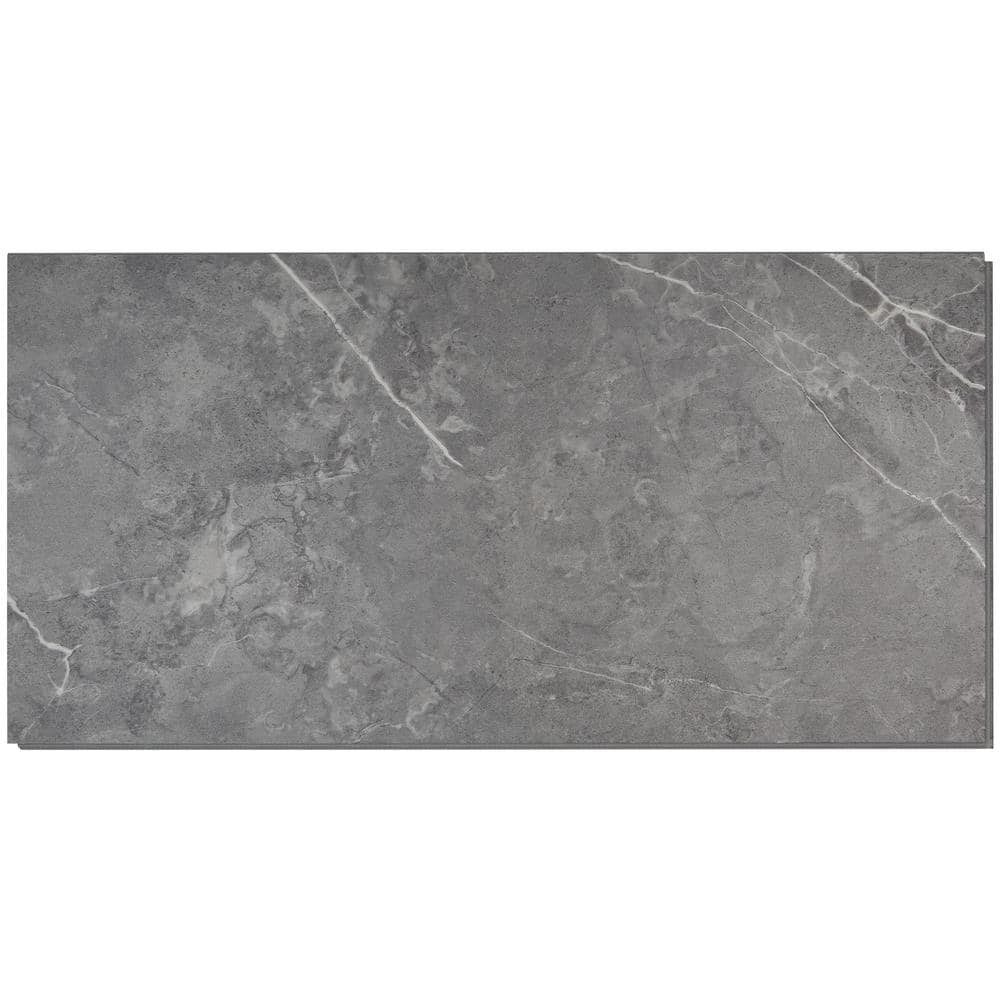 12" x 24" x 5mm Luxury Vinyl Tile Rigid Click-Lock Luxury Vinyl Tile Flooring (28.04 Sq. Ft. / Case)