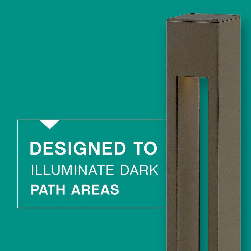 Bronze 30-Inch LED Pathway Light with Etched Lens