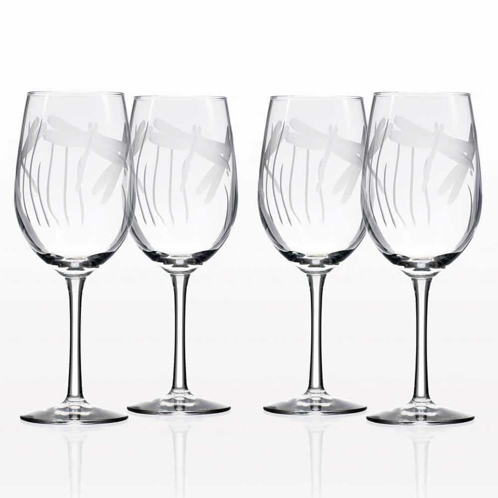 Numbers 1-8 Engraved Stemless Wine Glasses Set of 8 