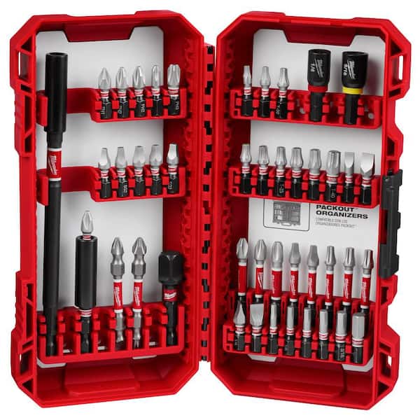 Milwaukee 48-32-4023 Shockwave Impact Duty Driver Bit Set 45-Piece Milwaukee 48-32-4023 Shockwave Impact Duty Driver Bit Set 45-Piece
