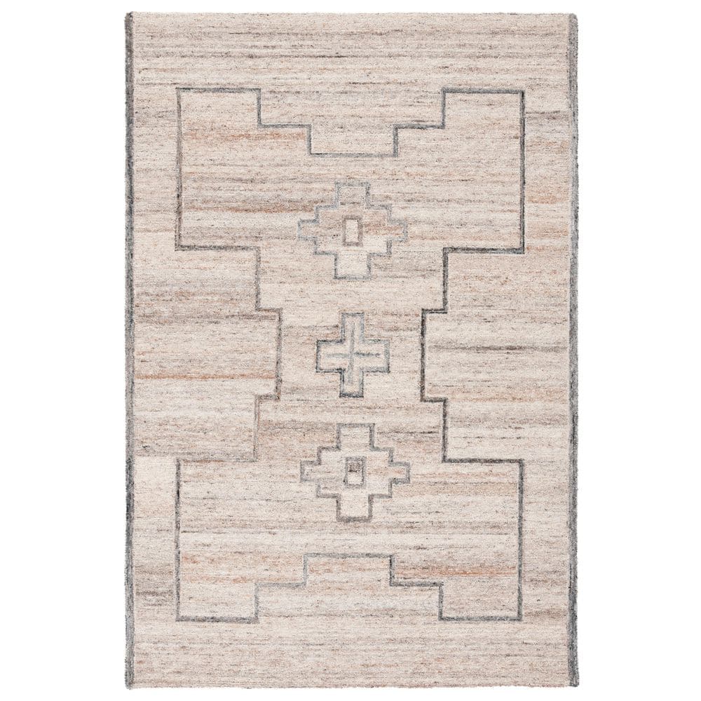 Kenya 8 ft. x 10 ft. Brown/Beige Medallion Striped Area Rug price history on PriceWatchPro