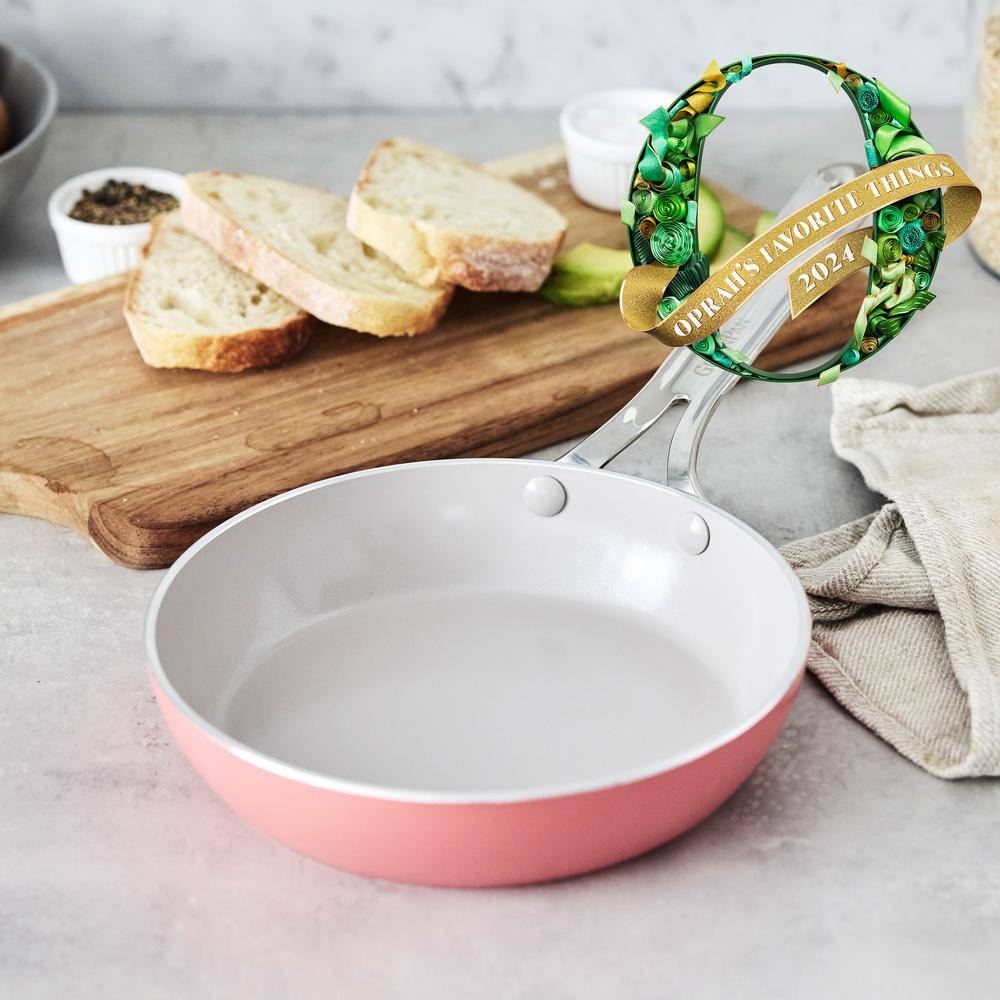 GreenPan Nova 8" Coral Ceramic Nonstick Aluminum Fry Pan