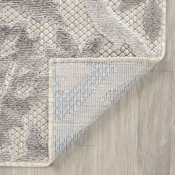 Tayse Nature Seashore Nautical Area Rug - Beige Beige