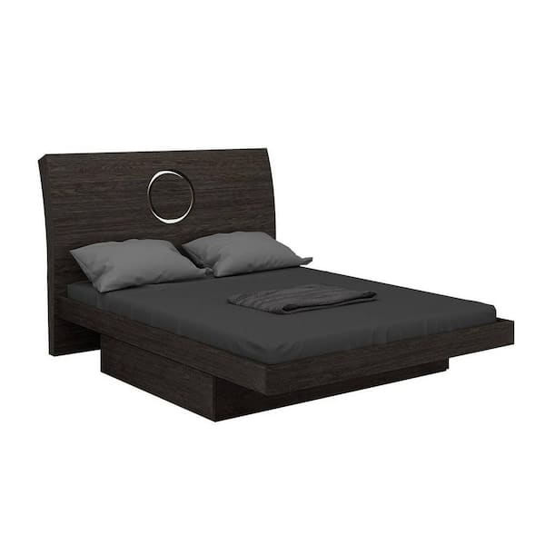 Charlie Gray Adult Platform Bed