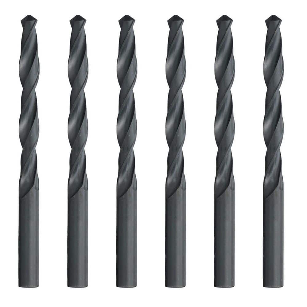 23/64 in. High Speed Steel Premium General Purpose Black Oxide Twist Drill Bit (6-Pack) price history on PriceWatchPro